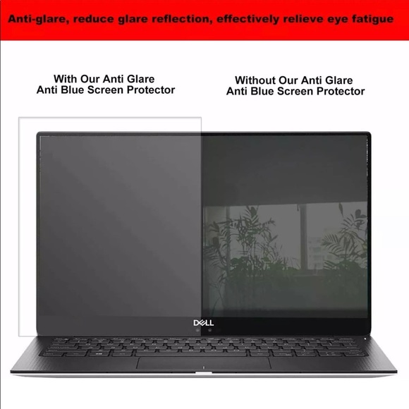 13.3” Anti Blue Light Screen Protector 16:9 Aspect Ratio Fits MacBook Pro 2 Pack - Picture 5 of 10